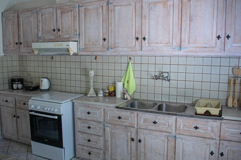 Pinakokhorion Ostria Houseヴィラ エクステリア 写真